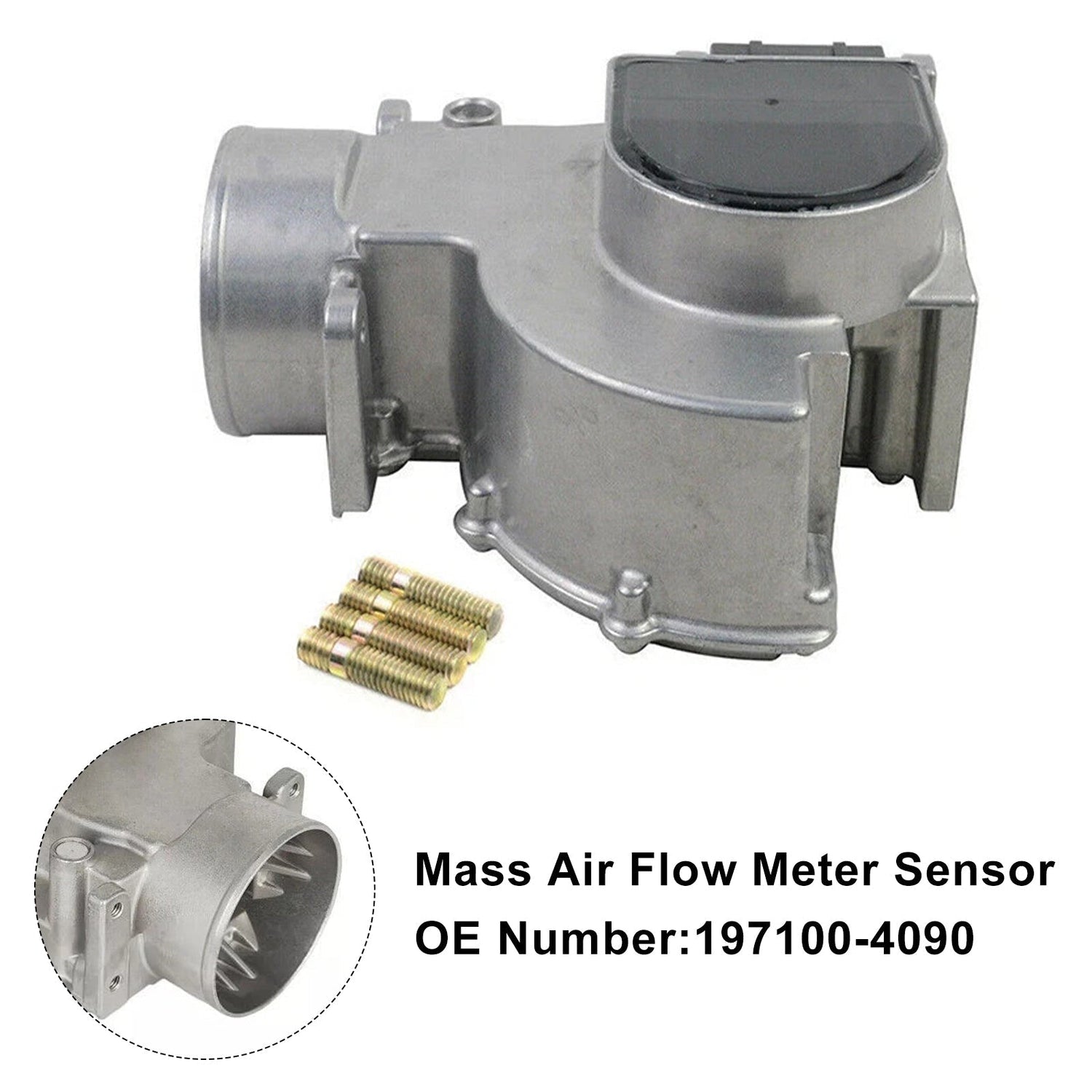1990-1994 Mazda Protege 197100-4090 Mass Air Flow Meter Sensor
