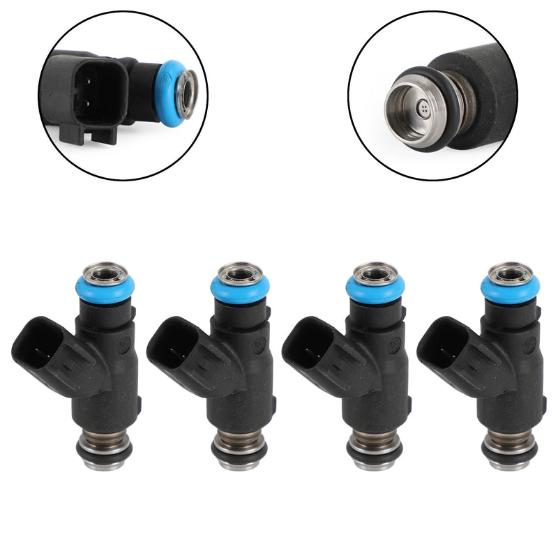 Chevrolet Aveo Aveo5 2006-2008 Pontiac Wave Wave5 4PCS Fuel Injectors 96487553
