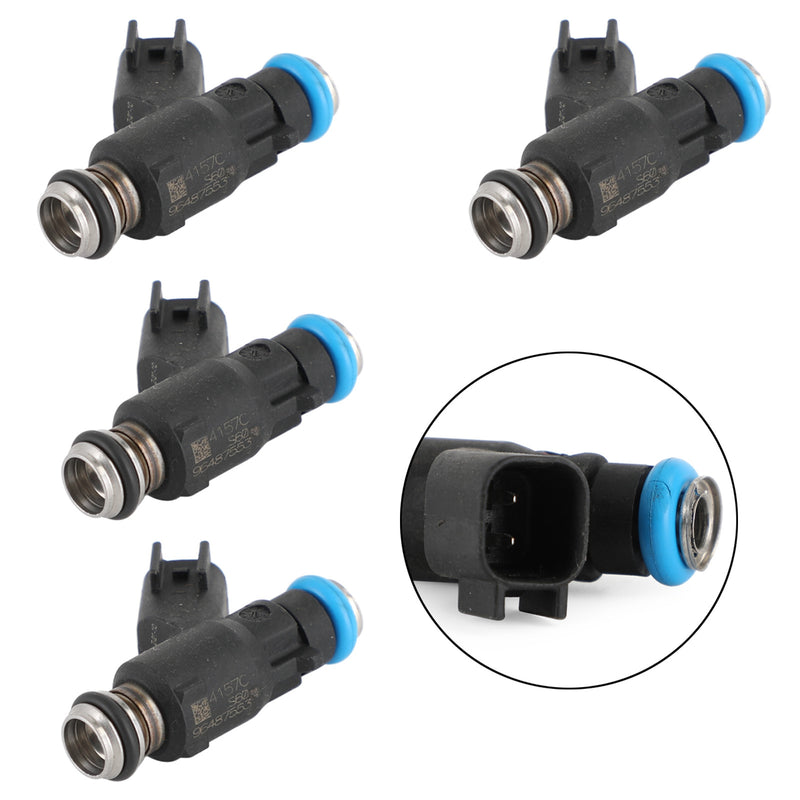 Chevrolet Aveo Aveo5 2006-2008 Pontiac Wave Wave5 4PCS Fuel Injectors 96487553