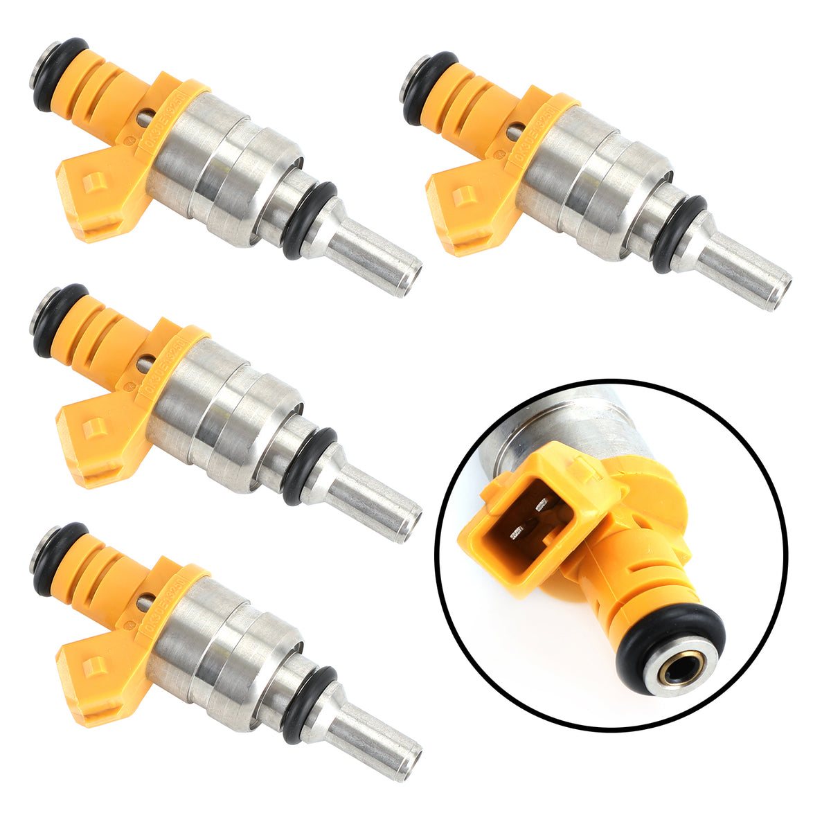 Kia Rio 1.6L L4 2001-2005 FJ640 4PCS Fuel Injectors 0K30E13250