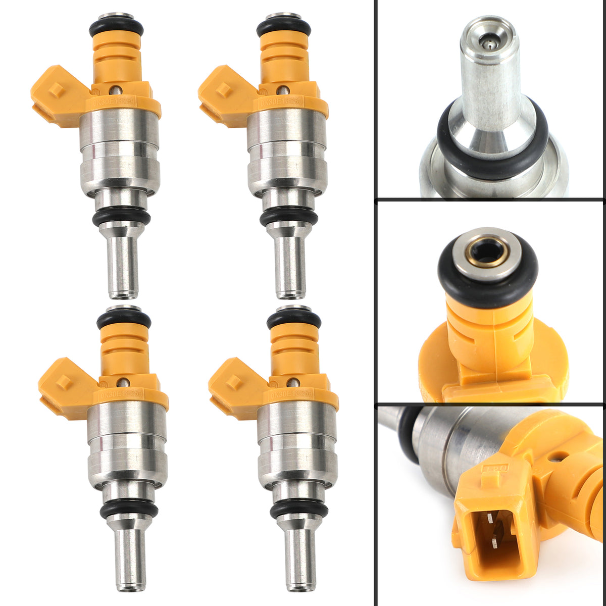 Kia Rio 1.6L L4 2001-2005 FJ640 4PCS Fuel Injectors 0K30E13250