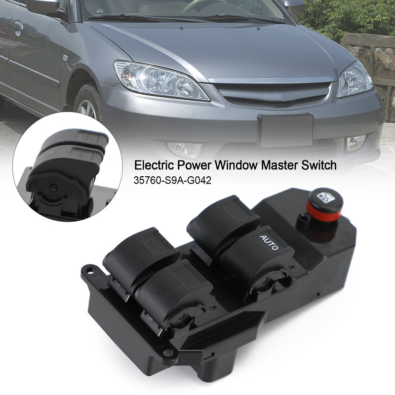 2002-2006 Honda CRV 35760-S9A-G042 Electric Power Window Master Switch