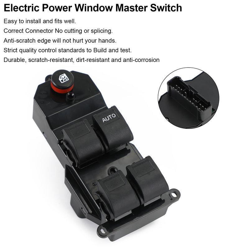 2002-2006 Honda CRV 35760-S9A-G042 Electric Power Window Master Switch