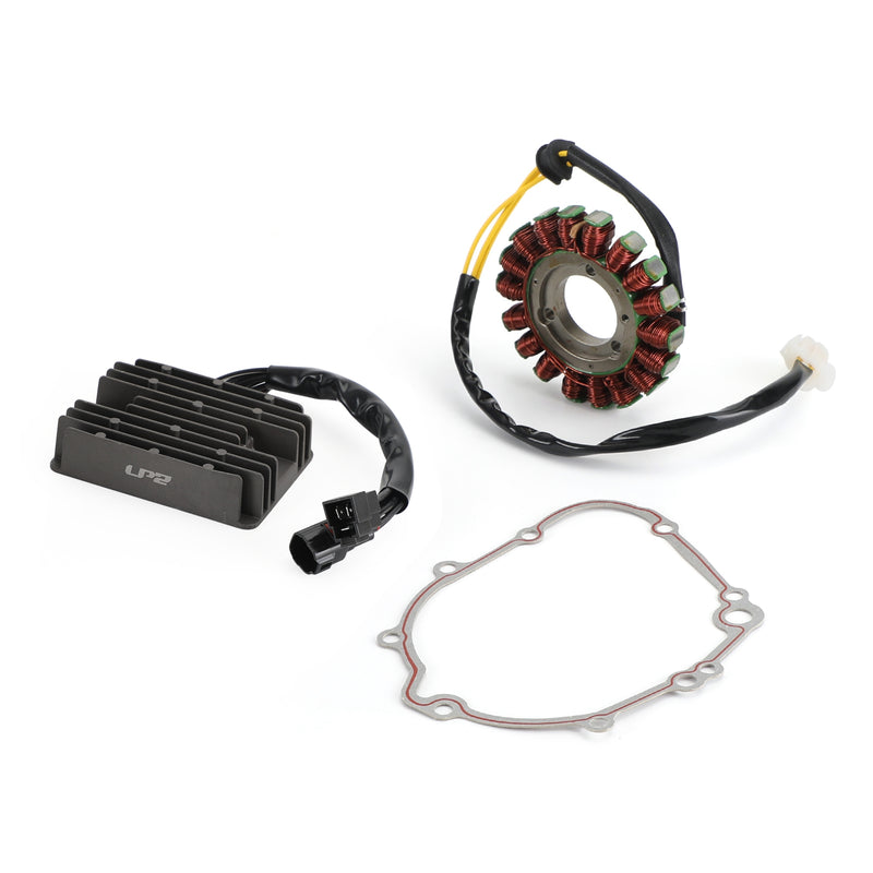 Suzuki GSXR 600 750 2008-2019 Magneto Coil Stator+Voltage Rectifier+Gasket