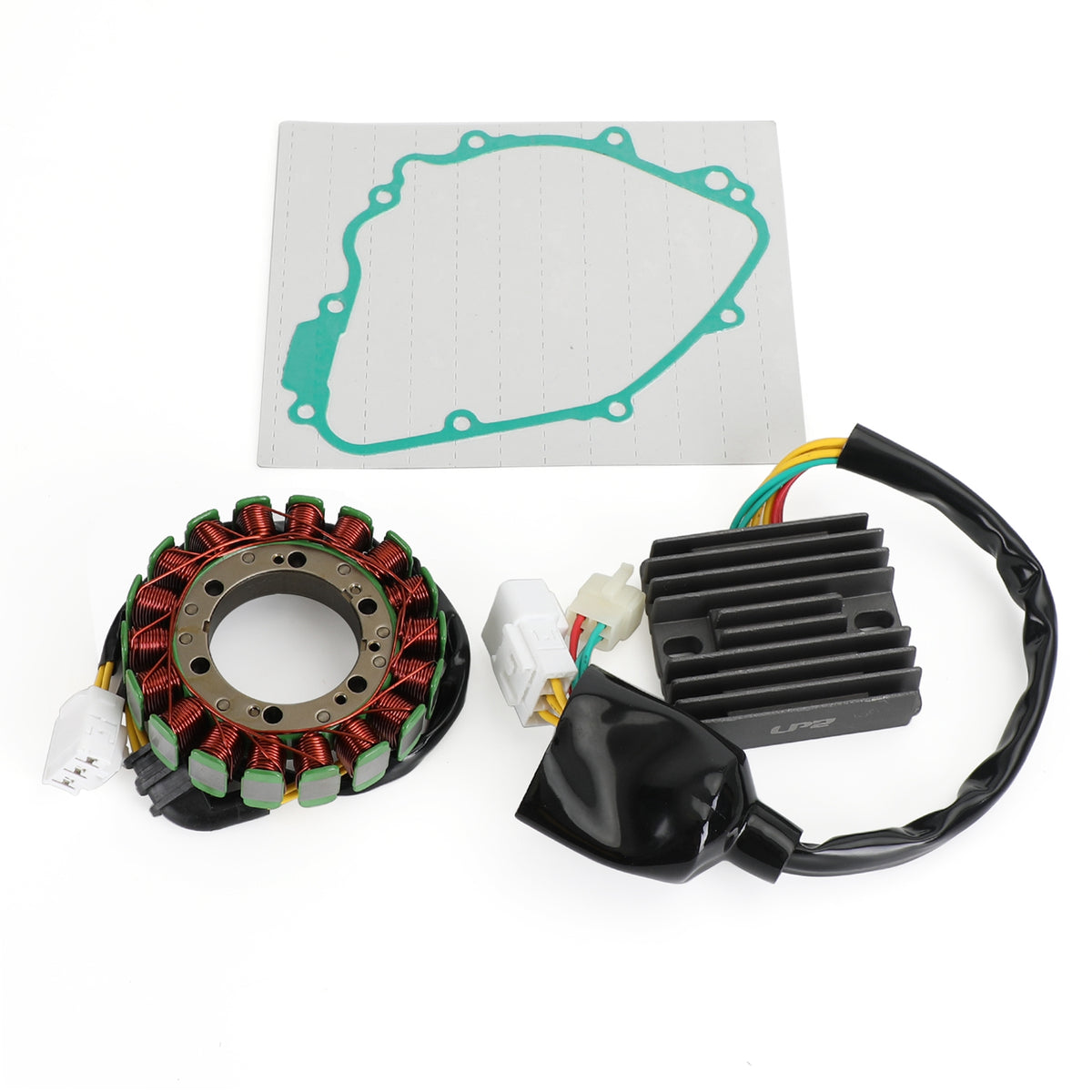 2000-2001 Honda CBR900RR CBR929RR Magneto Coil Stator+Voltage Rectifier+Gasket