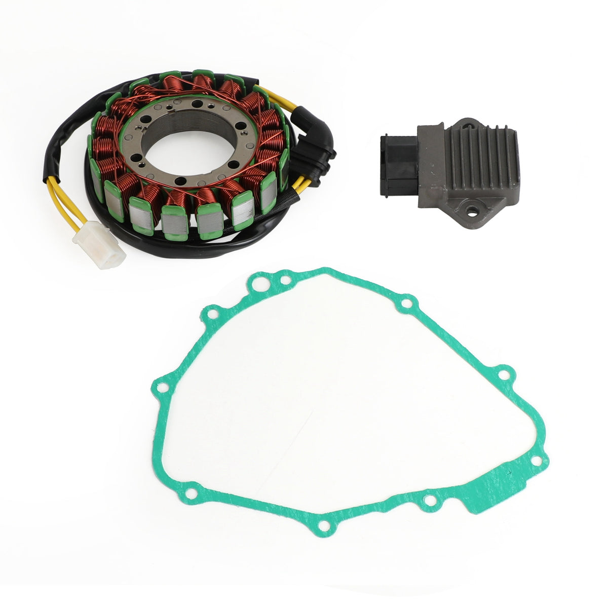1996-1999 Honda CBR900RR CBR919RR Magneto Coil Stator+Voltage Rectifier+Gasket
