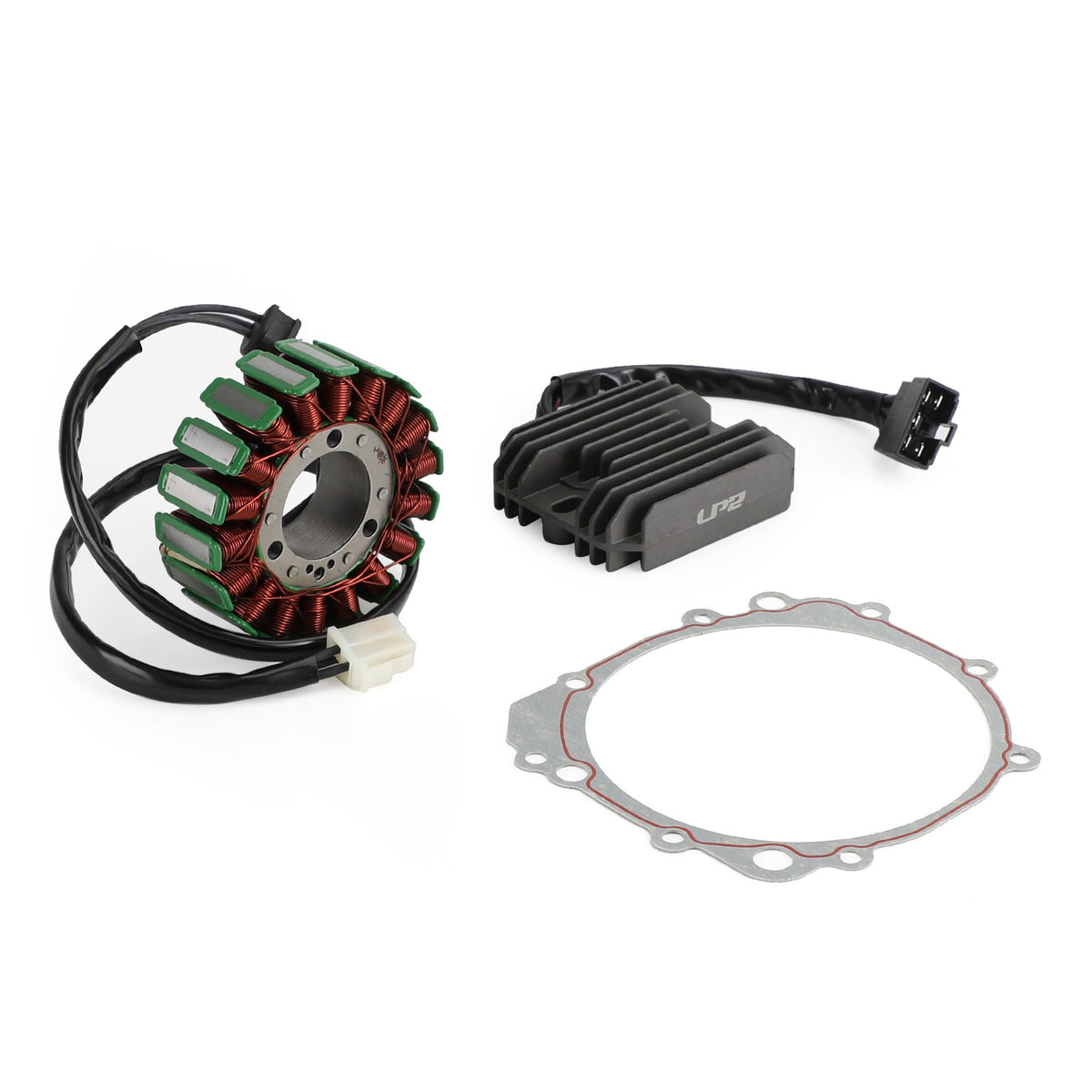 1996-2000 Suzuki GSXR 600 750 Magneto Coil Stator+Voltage Rectifier+Gasket