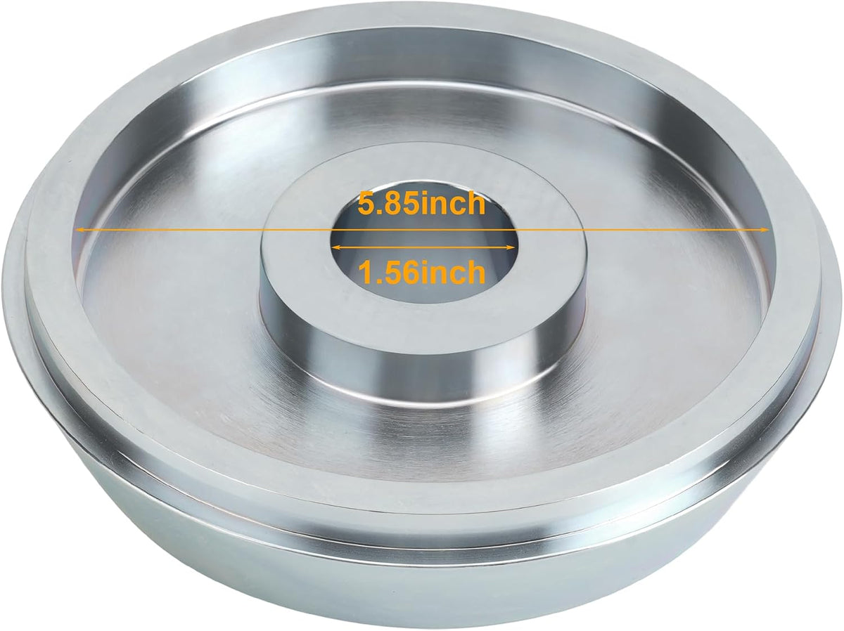 Wheel Balancer 6" - 7" Large Tapered Cone for F450 & F550 Trucks - Fits Accuturn, Bosch, CEMB, Coats, Corghi, FMC, Hofmann, Hunter, John Bean, Kwikway, Snap-On with 40mm Shaft-Sliver