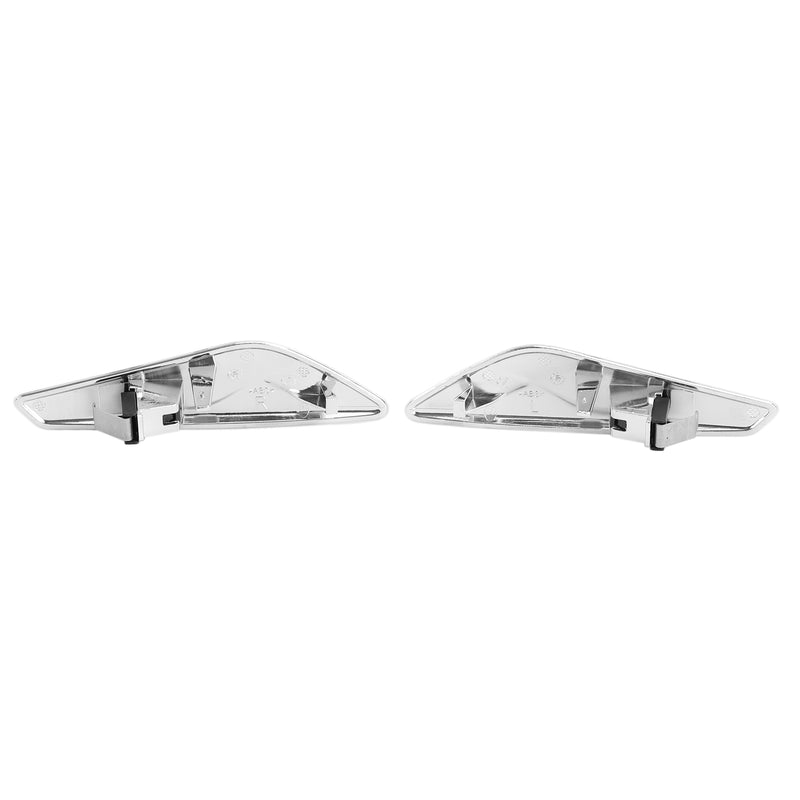 BMW F25 F26 X3 X4 2PCS Chrome Front Side Fender Trim Finisher