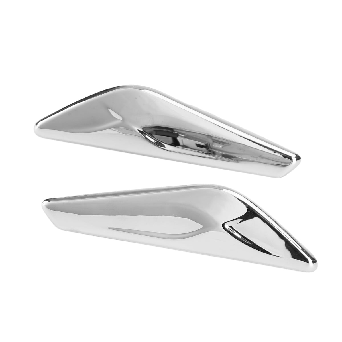 BMW F25 F26 X3 X4 2PCS Chrome Front Side Fender Trim Finisher