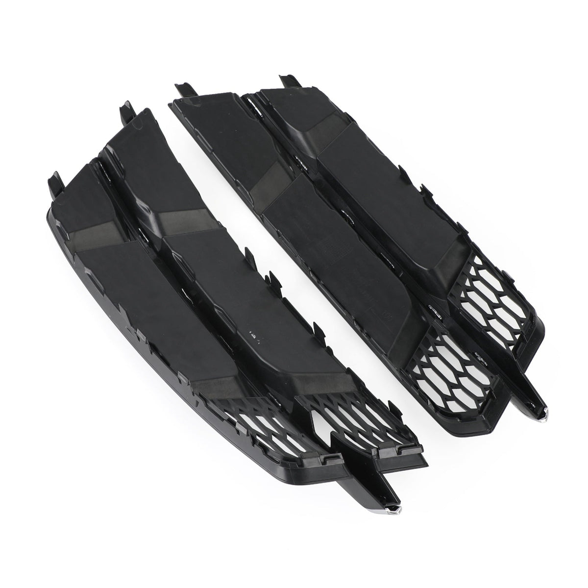 2016-2018 Audi A6 C7 S-Line Black Chrome Front Bumper Lower Grill