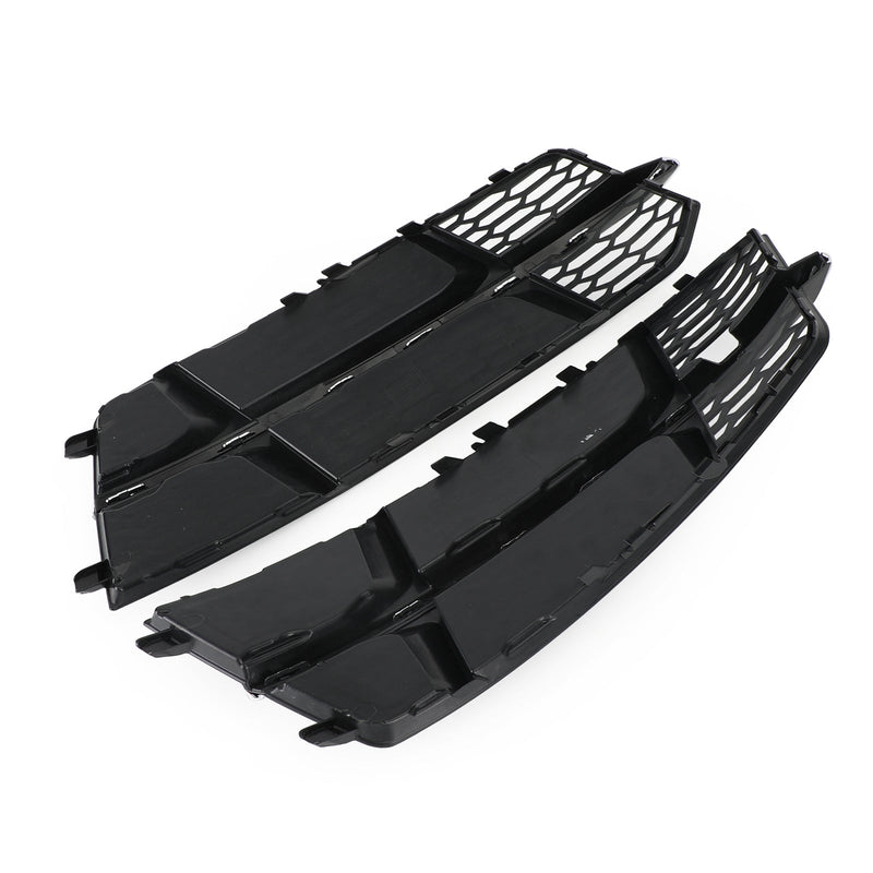 2016-2018 Audi A6 C7 S-Line Black Chrome Front Bumper Lower Grill