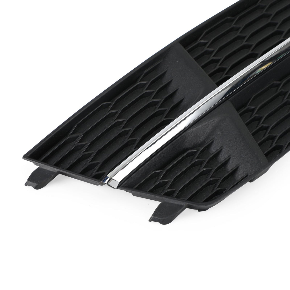 2016-2018 Audi A6 C7 S-Line Black Chrome Front Bumper Lower Grill