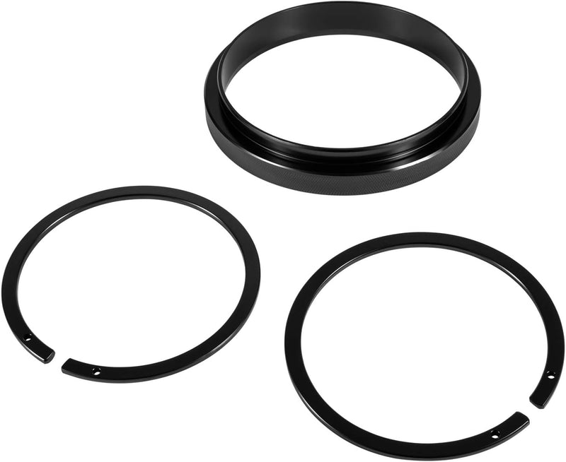 7040 Piston Ring Compressor Tool+Adapter+Anti-Polishing Ring for Cummins ISX/QSX, Caterpillar 3400, C-15 5.4" bore Alternative PT-7040 5394454 5299448 5299447 5299339 (4 PCS)