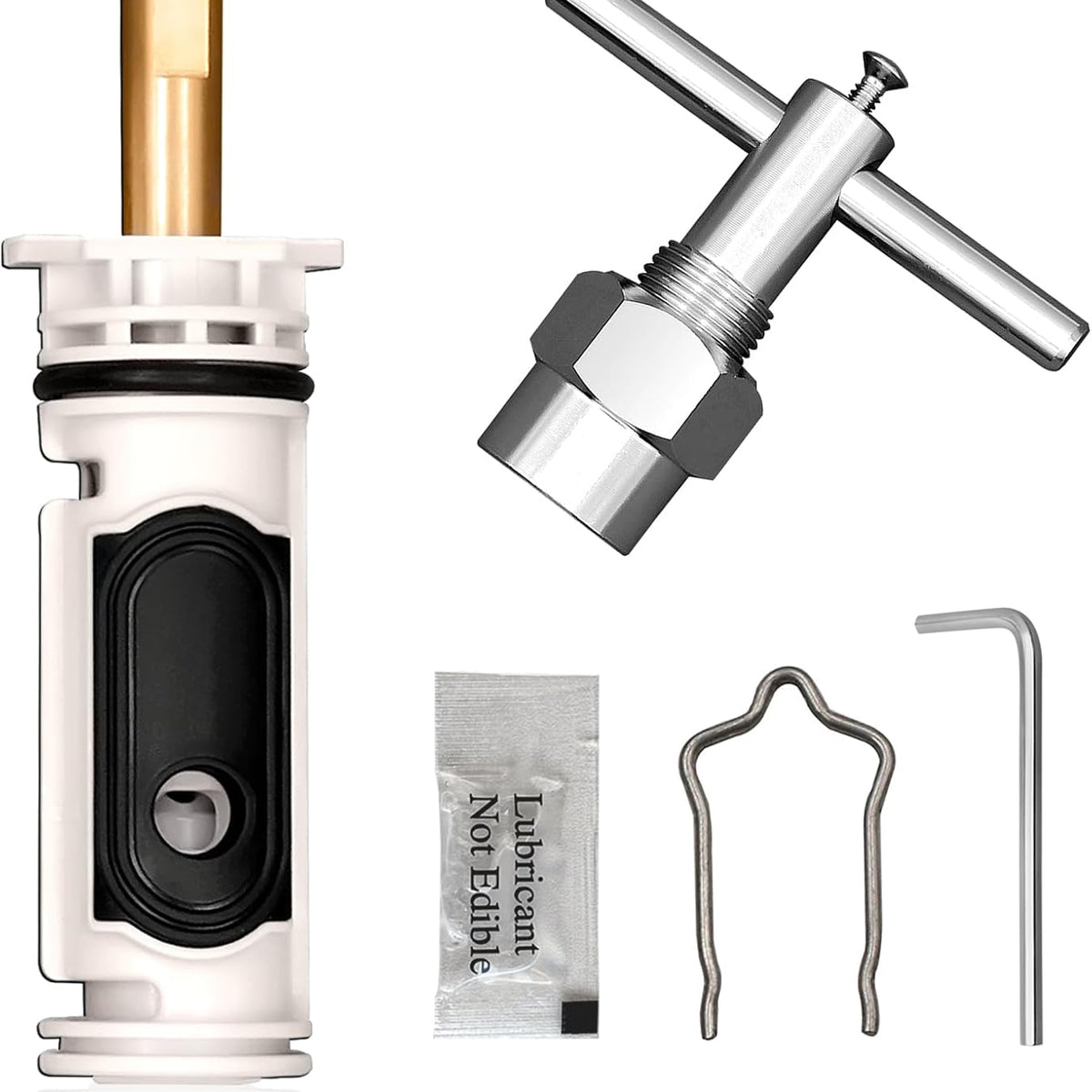 Replacement Cartridge Kit for 1222, with Puller Tool & Retainer Clip