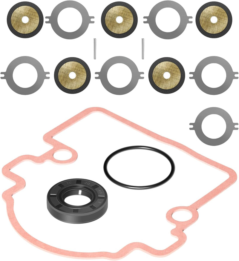 AM148465 Brake Kit Wet Park Brake Disk Kit & AM140806 Parking Brake Seal Kit for John Deere Gator XUV 625i 825i 855D 835M 865R Gator Utility Vehicles Wet Park Brake Disk And Seal Kit