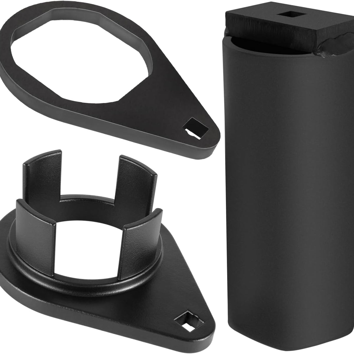 Danti Bravo 3 Tool Kit - 91-8053741 Bearing Carrier Nuts Tool & 91-805457T1 Propeller Prop Nut Socket Wrench & 91-805374 Blackhawk Drive Bearing Carrier Tool - for Mercury Bravo III Sterndrives
