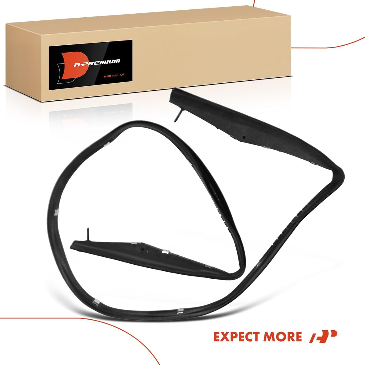 A-Premium Tailgate Car Door Weather Stripping Seal Strip G1012