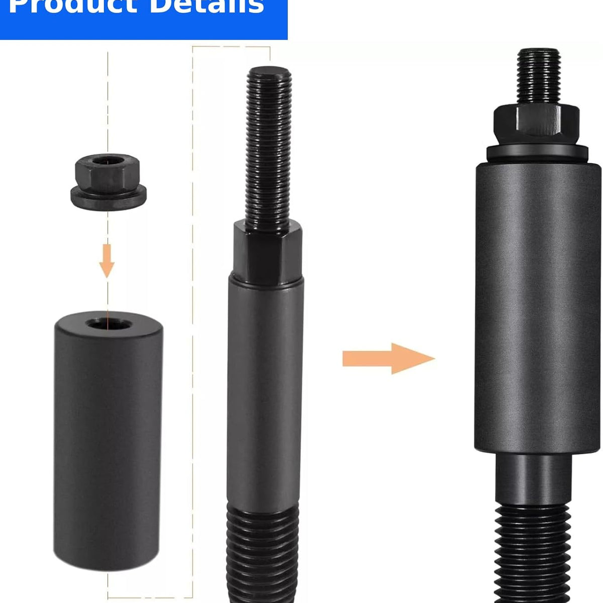 Fuel Injector Sleeve/Cup Remove & Install Tool Kit for All Ford Engines 6.0L and 6.4L 2003-2010