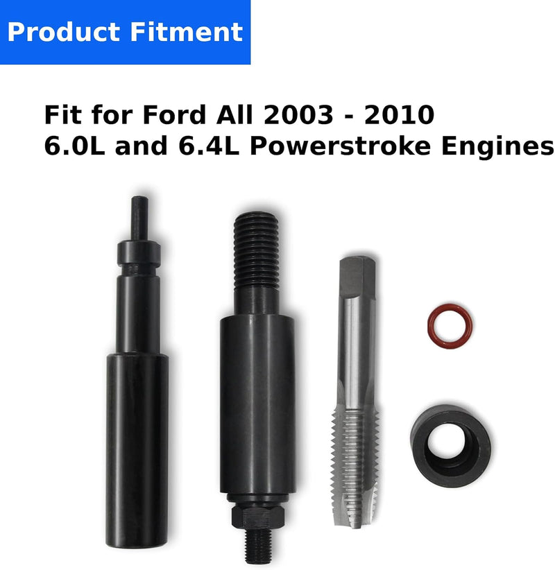 Fuel Injector Sleeve/Cup Remove & Install Tool Kit for All Ford Engines 6.0L and 6.4L 2003-2010