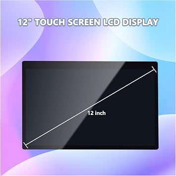 New SYNC 4 12'' Touchscreen LCD Display Navigation Radio Replacement for 2021-2023 Ford F-150 Replace OEM NC3T-18B955-FC ML3T-18B955-AF