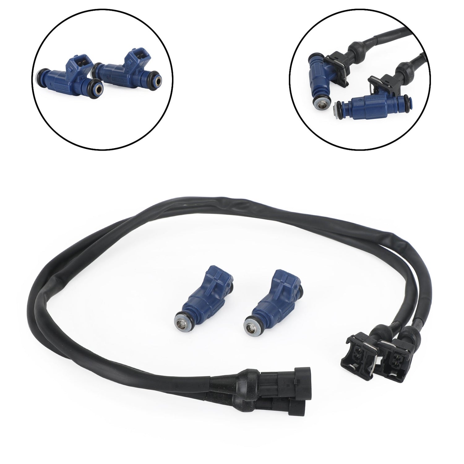 2PCS 1202863 Fuel Injectors fit Polaris RZR Sportsman Ranger EFI 700 800 05-14