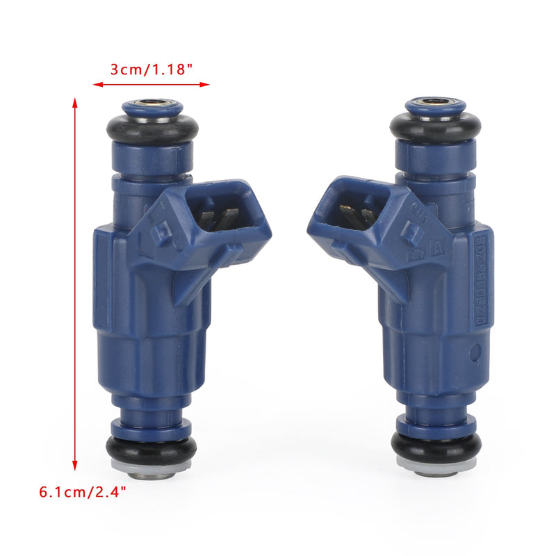2PCS 1202863 Fuel Injectors fit Polaris RZR Sportsman Ranger EFI 700 800 05-14