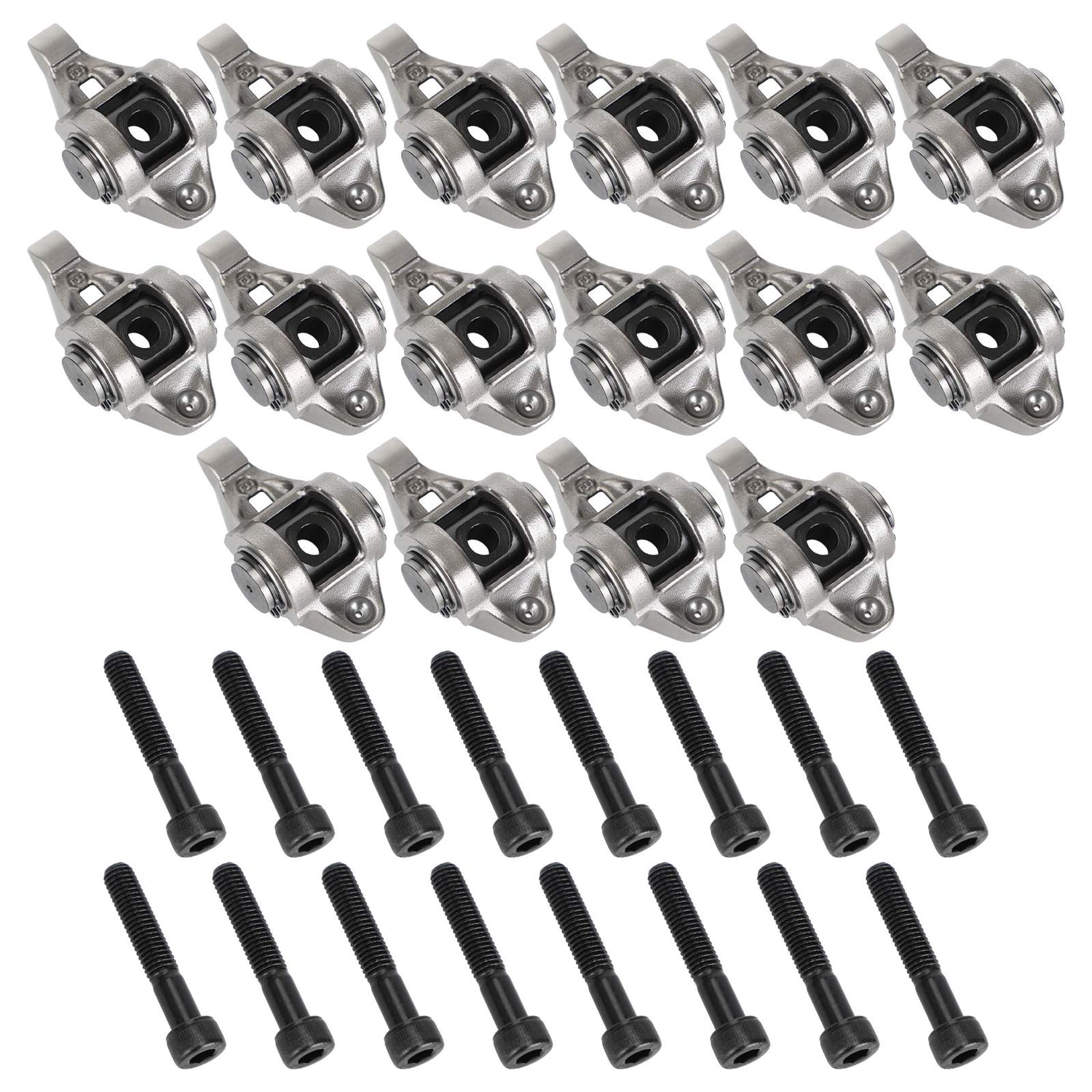LS1 Rocker Arms WITH Trunion Kit Installed - 4.8 5.3 5.7 6.0 Rockers Trunnion