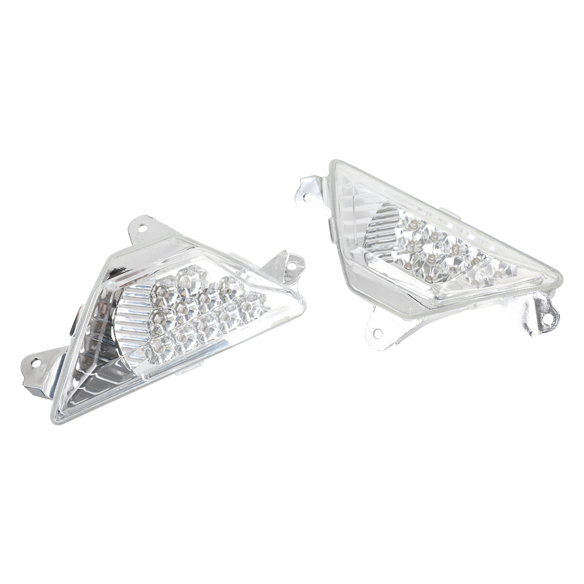 KAWASAKI NINJA 250 300 400 650 1000 ZX6R Clear LED Front Turn Signal Light