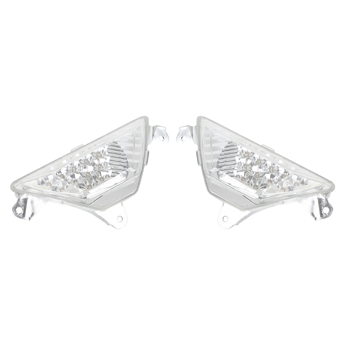 KAWASAKI NINJA 250 300 400 650 1000 ZX6R Clear LED Front Turn Signal Light
