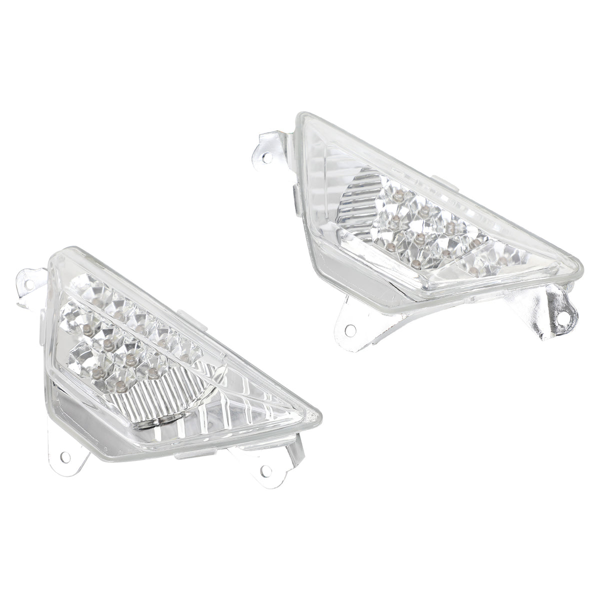 KAWASAKI NINJA 250 300 400 650 1000 ZX6R Clear LED Front Turn Signal Light