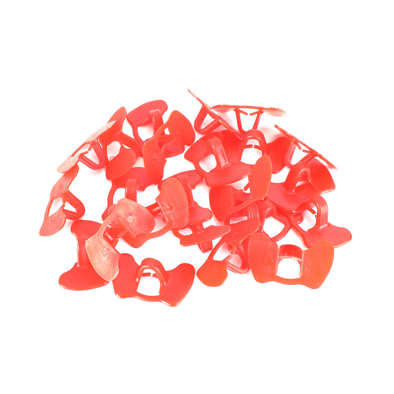 24Pcs Peepers+Pliers Chicken Glasses Poultry Blinders Spectacles Anti-Pecking