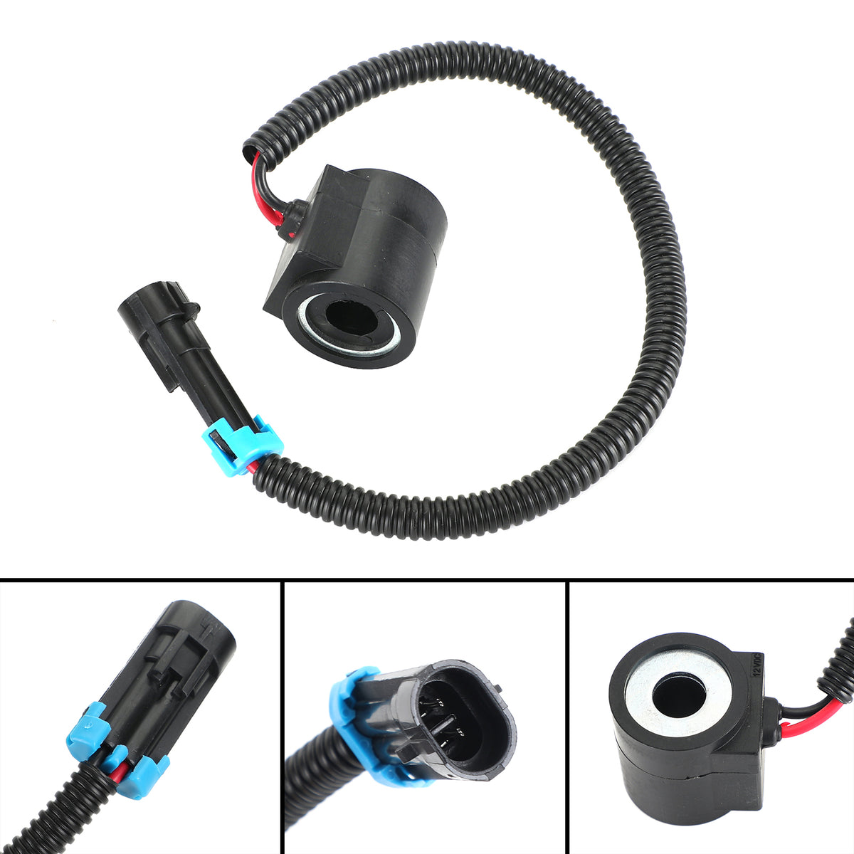 6309311 Solenoid Valve Coil W/Connector For Bobcat Loaders 12V Dc 6671025