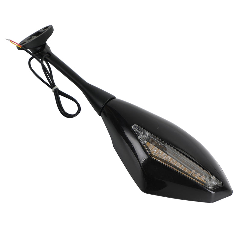Honda CBR600RR 2003-2014 CBR1000RR 2004-2007 Rear View Mirrors w/ LED Turn Signals