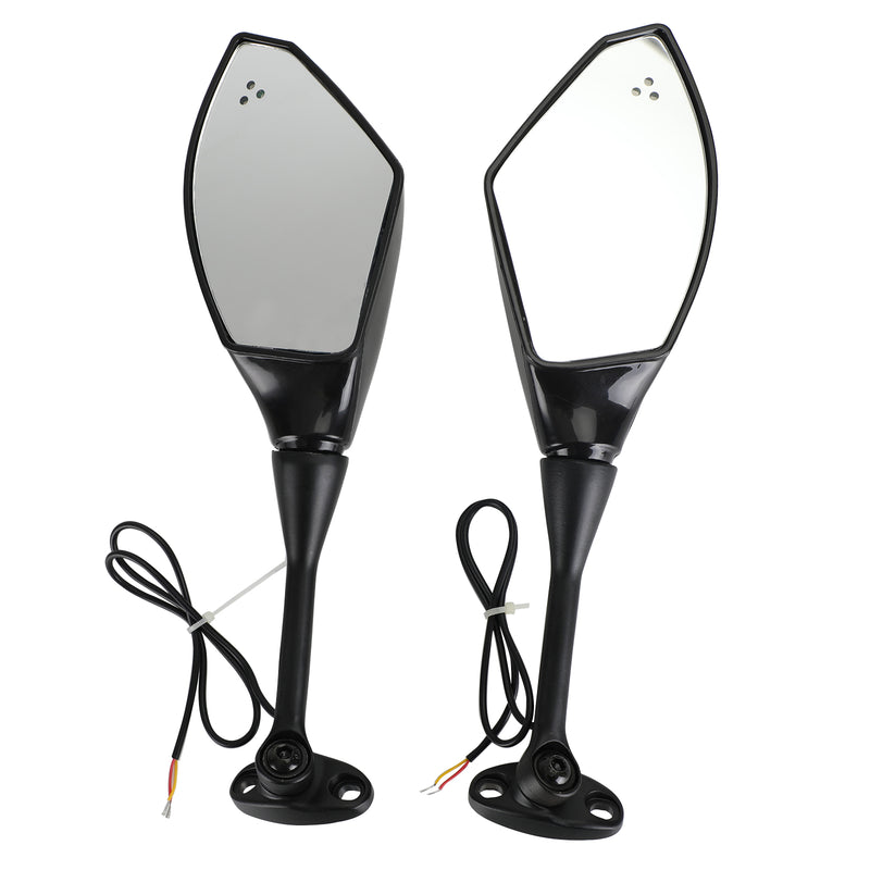 Honda CBR600RR 2003-2014 CBR1000RR 2004-2007 Rear View Mirrors w/ LED Turn Signals