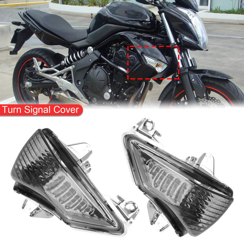 Kawasaki ER-6N EX650 Ninja 650 400R EX400 Smoke Front Turn Signals Cover