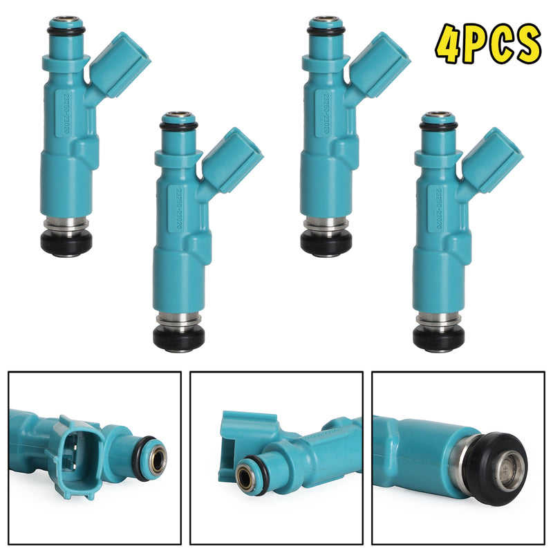 Toyota Yaris Vitz 1.0L 1.3L 1999-2005 4PCS Fuel Injectors 23250-23020