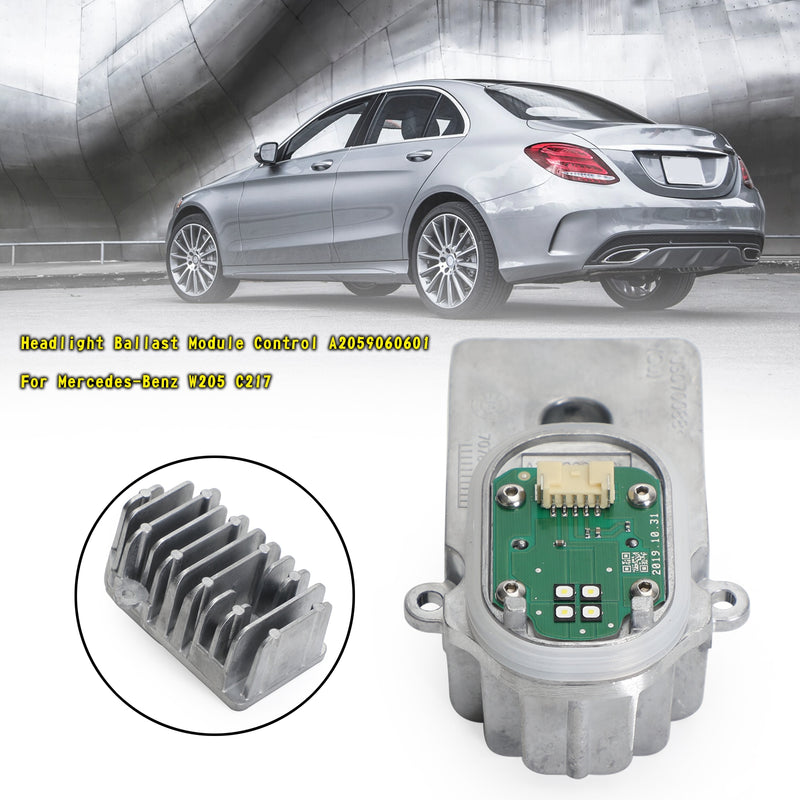 Mercedes-Benz W205 C217 Headlight Ballast Module Control A2059060601