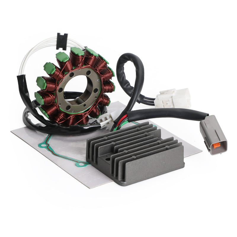 2007-2008 Kawasaki ZX600 Ninja ZX6R Magneto Stator+Voltage Rectifier+Gasket