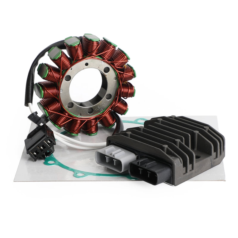 2006-2007 Kawasaki Ninja ZX10R ZX-10R Magneto Stator+Voltage Rectifier+Gasket