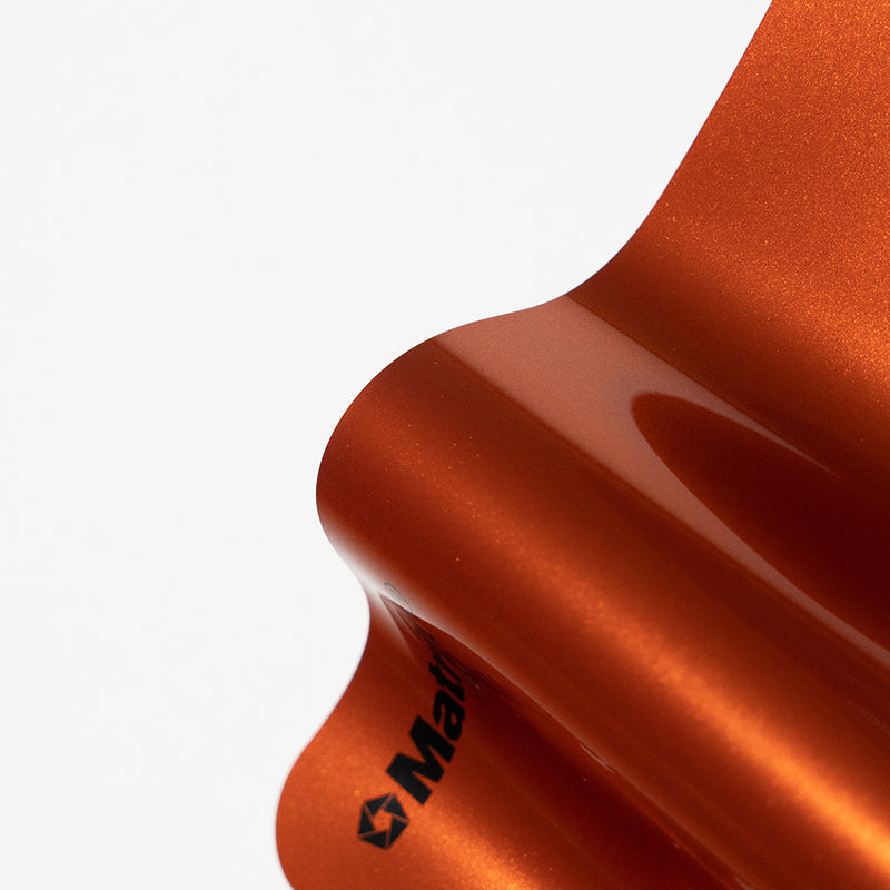 Papaya Orange PET Car Wrap Film Satin Vehicle Wrap