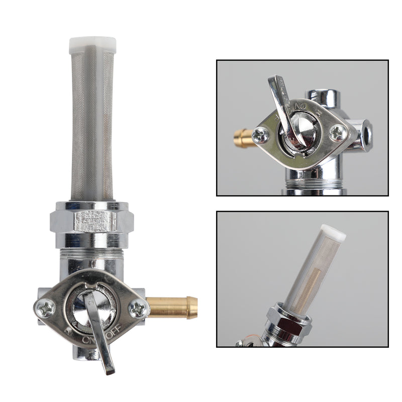 Softail Electra Glide Road King Petcock Fuel Valve Right Spigot 22mm