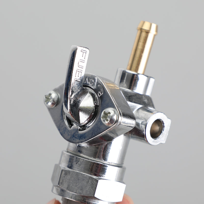Dyna Super Glide Electra Glide Petcock Fuel Valve Straight Outlet 22mm