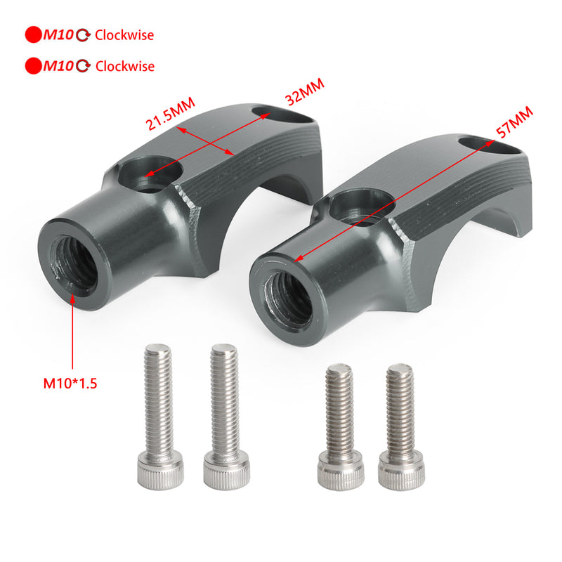 BMW G310R/GS C400X C400GT K1200R K1300R Master Cylinder Clamp Mirror Mount