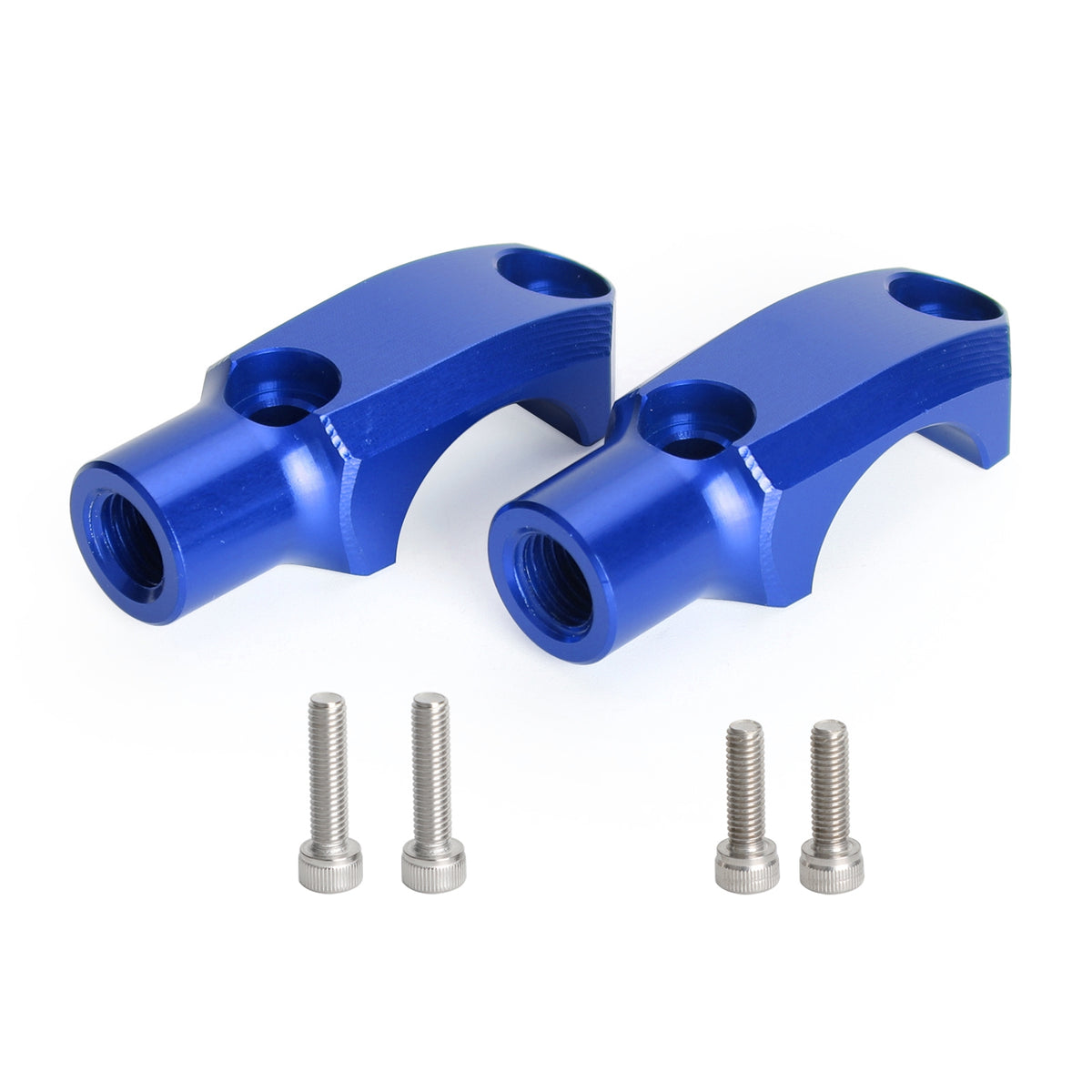 for Suzuki CNC Master Cylinder Handlebar Clamp 10mm Mirror Mount 32mm Center