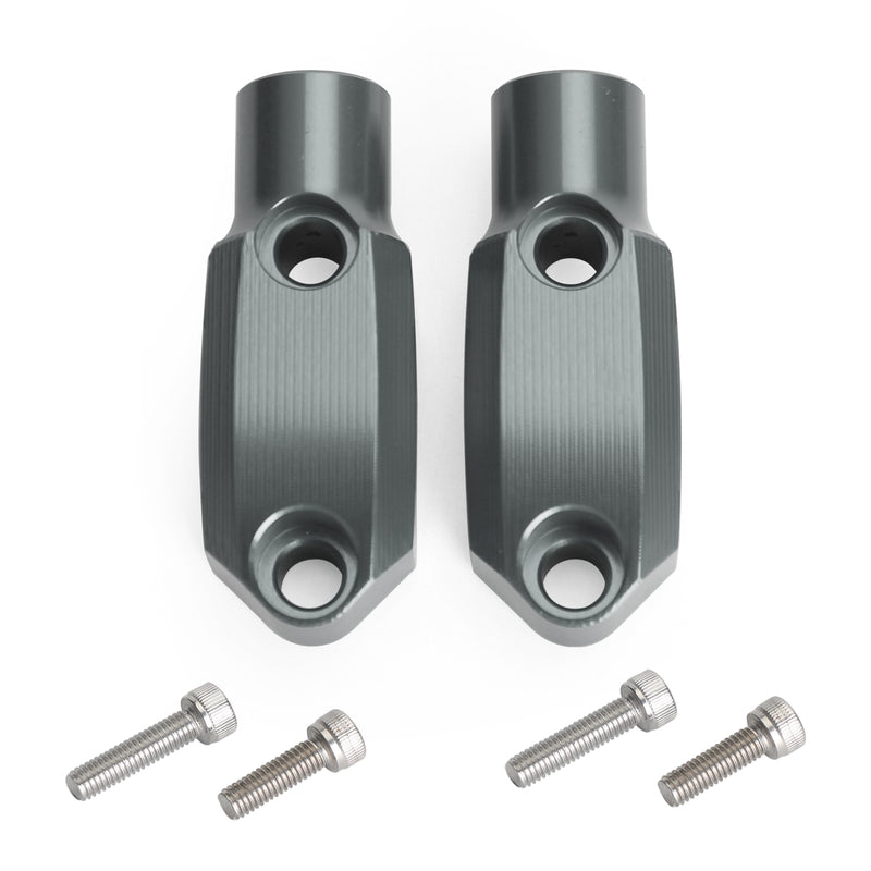 for Ducati CNC Master Cylinder Handlebar Clamp 10mm Mirror Mount 32mm Center