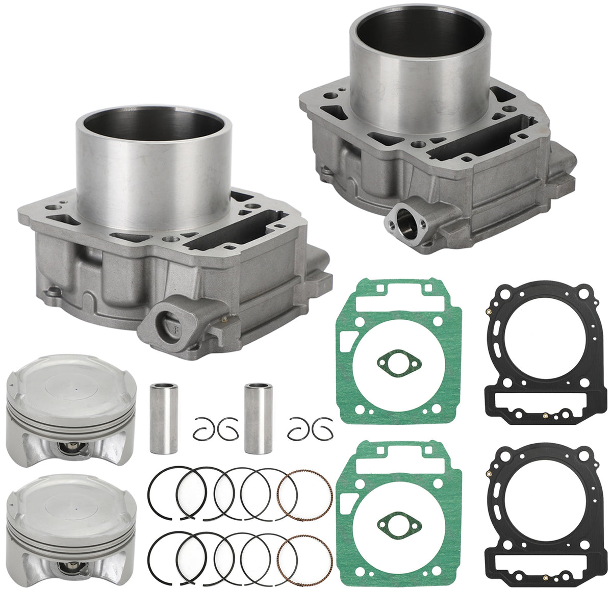 Can-Am Outlander Renegade Maverick 1000 F+R Cylinders Top End Rebuild Kit