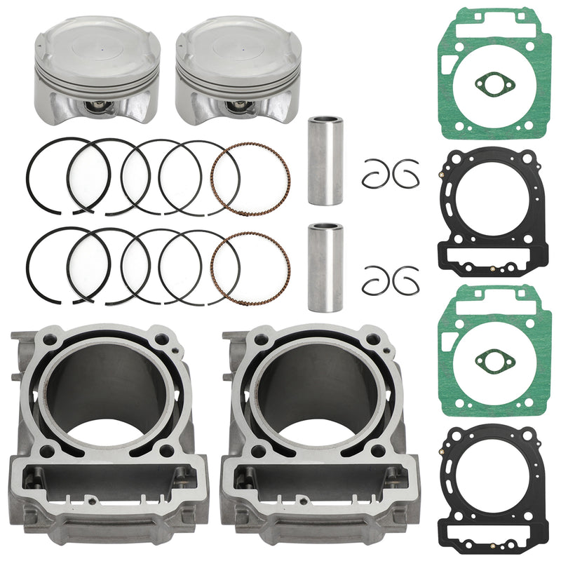 Can-Am Outlander Renegade Maverick 1000 F+R Cylinders Top End Rebuild Kit