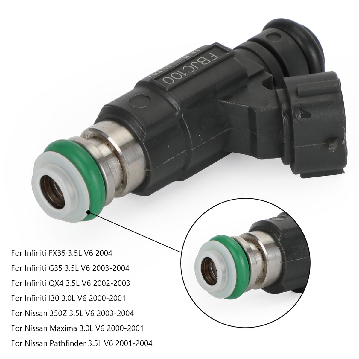 Nissan 350Z 2003-2004 Infiniti G35 2003-2004 1PCS Fuel Injectors FBJC100