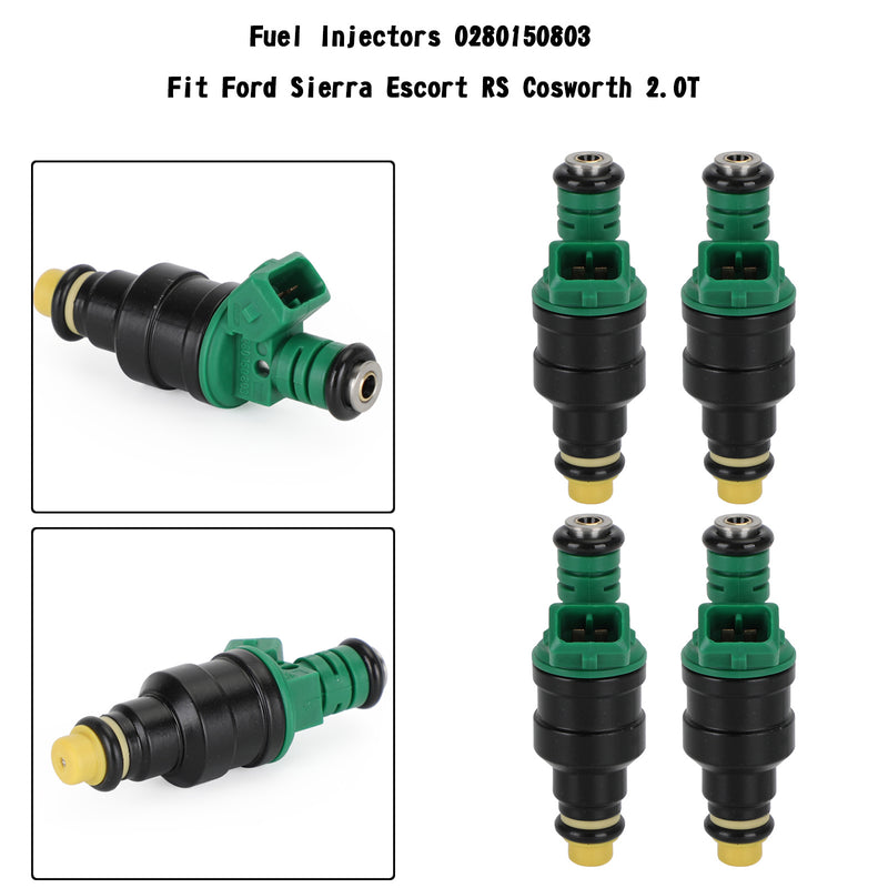 Ford Sierra Escort RS Cosworth 2.0T 4PCS Fuel Injectors 0280150803